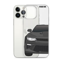 Load image into Gallery viewer, Gray 6th Gen Camaro SS - iPhone Case