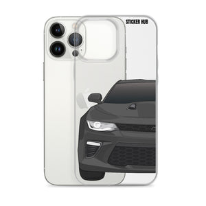 Gray 6th Gen Camaro SS - iPhone Case