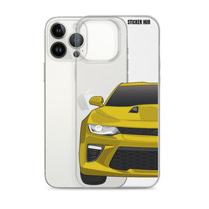 Yellow 6th Gen Camaro SS - iPhone Case