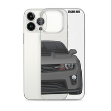 Load image into Gallery viewer, Ashen Grey 5th Gen Camaro ZL1 - iPhone Case