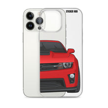 Load image into Gallery viewer, Victory Red 5th Gen Camaro ZL1 - iPhone Case