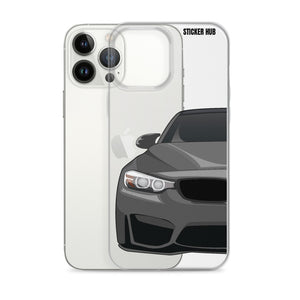 Gray BMW F80 - iPhone Case