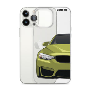 Austin Yellow BMW F80 - iPhone Case