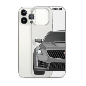 Silver Cadillac CTS-V - iPhone Case