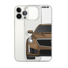 Load image into Gallery viewer, Bronze Sand Cadillac CTS-V - iPhone Case