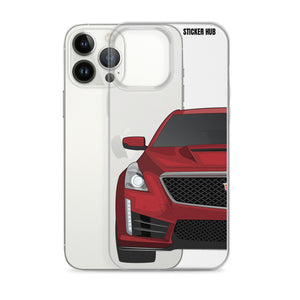 Red Cadillac CTS-V - iPhone Case