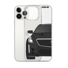 Load image into Gallery viewer, Black Cadillac CTS-V - iPhone Case