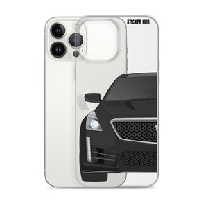 Black Cadillac CTS-V - iPhone Case