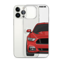 Load image into Gallery viewer, Race Red 15-17 Mustang 5.0 - iPhone Case