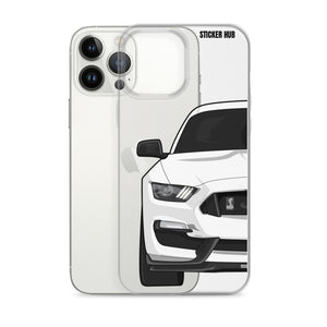 White Mustang GT350 - iPhone Case