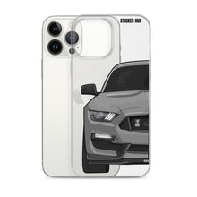 Load image into Gallery viewer, Gray Mustang GT350 - iPhone Case