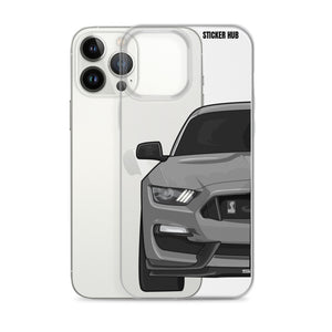 Gray Mustang GT350 - iPhone Case