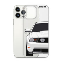 Load image into Gallery viewer, White 11-12 Mustang 5.0 - iPhone Case