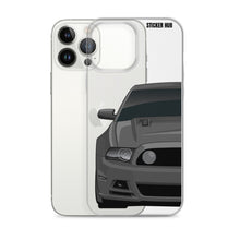 Load image into Gallery viewer, Gray 13-14 Mustang 5.0 - iPhone Case