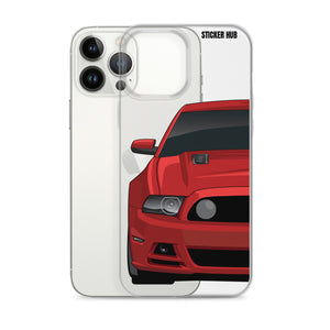 Race Red 13-14 Mustang 5.0 - iPhone Case