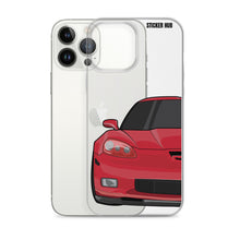 Load image into Gallery viewer, Victory Red C6 Corvette Z06 - iPhone Case