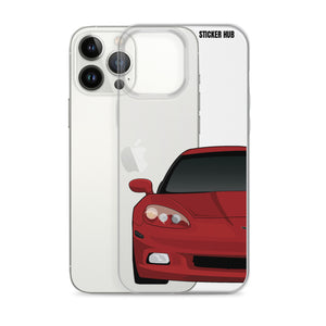 Monterey Red C6 Corvette - iPhone Case