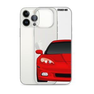 Victory Red C6 Corvette - iPhone Case