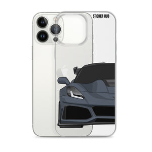 Shadow Gray C7 Corvette Zr1 - iPhone Case