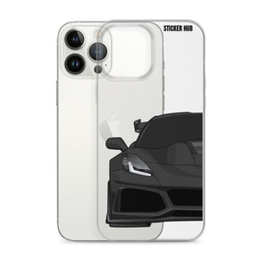 Black C7 Corvette Zr1 - iPhone Case