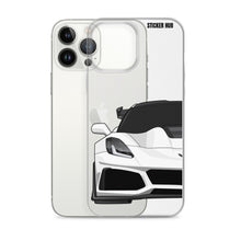 Load image into Gallery viewer, White C7 Corvette Zr1 - iPhone Case