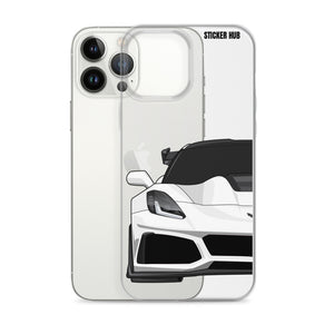 White C7 Corvette Zr1 - iPhone Case