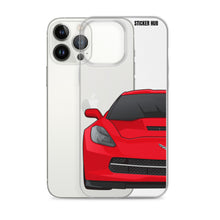 Load image into Gallery viewer, Torch Red C7 Corvette Stingray - iPhone Case