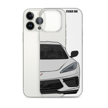 Load image into Gallery viewer, Ceramic Matrix Gray C8 Corvette - iPhone Case