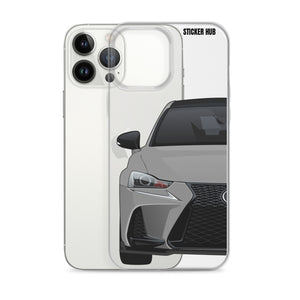 Silver Lexus IS300 - iPhone Case