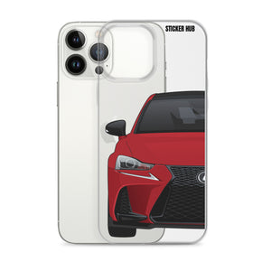 Red Lexus IS300 - iPhone Case