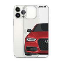 Load image into Gallery viewer, Misano Red B8.5 Audi S4 - iPhone Case