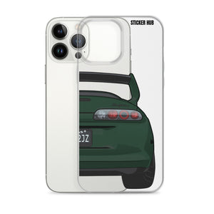 Green Toyota Supra - iPhone Case