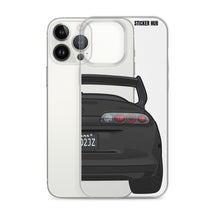 Load image into Gallery viewer, Black Toyota Supra - iPhone Case