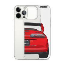 Load image into Gallery viewer, Red Toyota Supra - iPhone Case