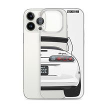 Load image into Gallery viewer, White Toyota Supra - iPhone Case