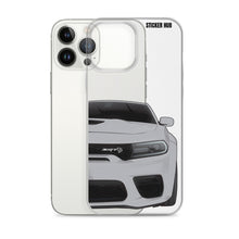 Load image into Gallery viewer, Silver Charger Hellcat (Widebody) - iPhone Case