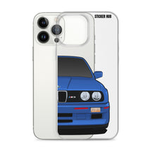 Load image into Gallery viewer, Blue BMW E30 - iPhone Case