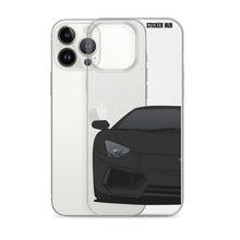 Load image into Gallery viewer, Black Lamborghini Aventadoor - iPhone Case