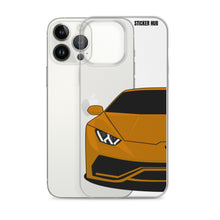 Load image into Gallery viewer, Orange Lamborghini Huracan - iPhone Case