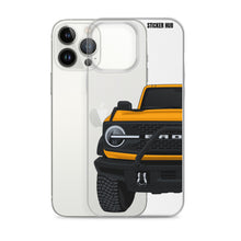 Load image into Gallery viewer, Cyber Orange Ford Bronco &quot;First Edition&quot; - iPhone Case