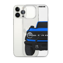 Load image into Gallery viewer, Blue Ford Bronco &quot;First Edition&quot; - iPhone Case