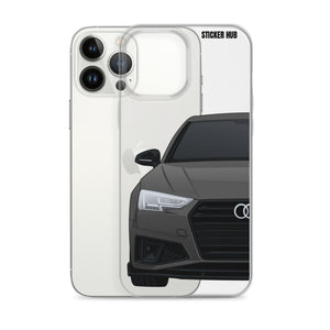 Gray B9 Audi S4 "Facelift" - iPhone Case