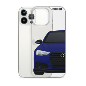 Navarra Blue Audi S4 "Facelift" - iPhone Case