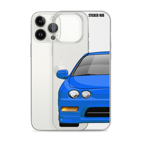 Light Blue Acura Integra - iPhone Case