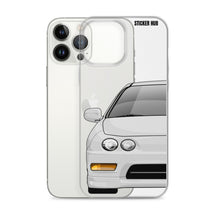 Load image into Gallery viewer, White Acura Integra - iPhone Case