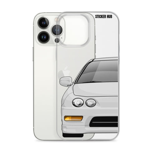 White Acura Integra - iPhone Case