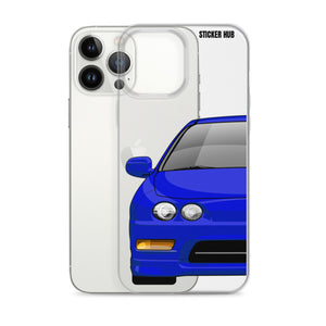 Blue Acura Integra - iPhone Case