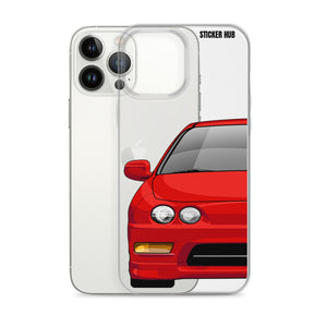 Red Acura Integra - iPhone Case