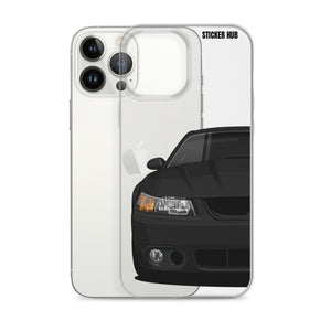 Black 03-04 Mustang SVT Cobra - iPhone Case