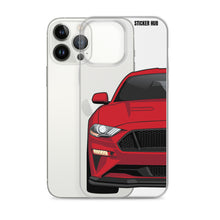 Load image into Gallery viewer, Race Red 18-21 Mustang 5.0 - iPhone Case